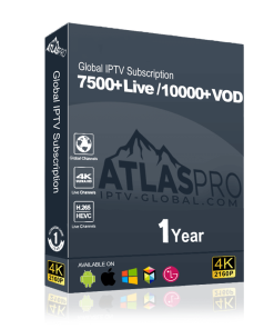 ATLAS PRO ABONNEMENT IPTV 12 MOIS