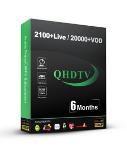 QHDTV IPTV Abonnement 6 MOIS